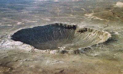 new_Big Meteor Crater in Arizona