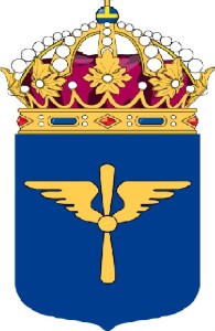 Lo stemma della Svenska Flygvapnet
