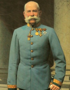 L'Imperatore Francesco Giuseppe I° d'Asburgo