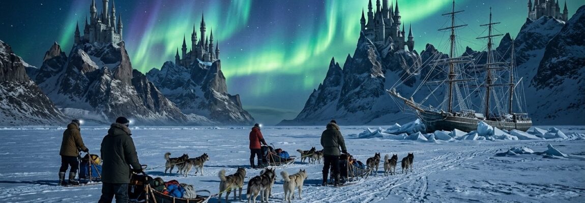LA TERRA CAVA E LE TERRE FANTASMA AL POLO NORD di Giancarlo Pavat